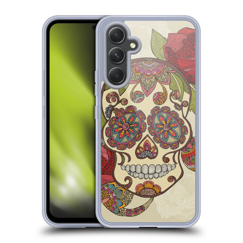 Valentina Bloom Sugar Skull Soft Gel Case for Samsung Galaxy A54 5G