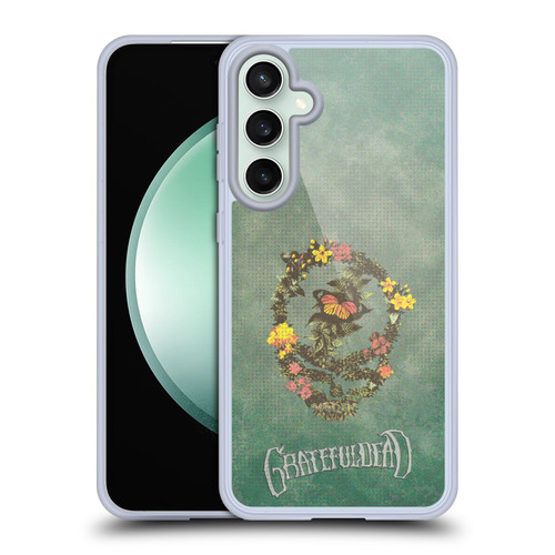 Grateful Dead Graphics Floral Logo Soft Gel Case for Samsung Galaxy S23 FE 5G & MagSafe