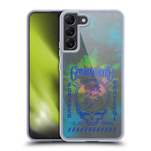 Grateful Dead Graphics Tie Dye Soft Gel Case for Samsung Galaxy S22+ 5G & MagSafe