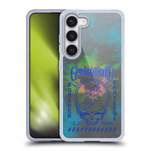 Grateful Dead Graphics Tie Dye Soft Gel Case for Samsung Galaxy S23 5G & MagSafe