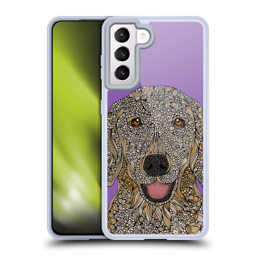 Valentina Dogs Golden Retriever Soft Gel Case for Samsung Galaxy S21 5G & MagSafe