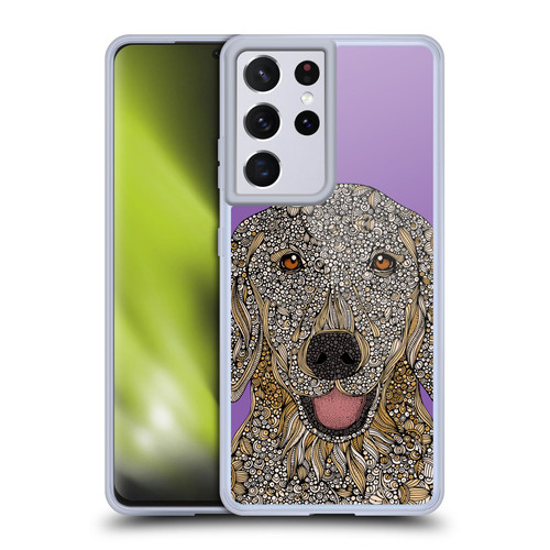 Valentina Dogs Golden Retriever Soft Gel Case for Samsung Galaxy S21 Ultra 5G & MagSafe