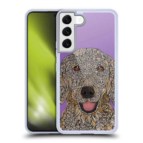 Valentina Dogs Golden Retriever Soft Gel Case for Samsung Galaxy S22 5G & MagSafe