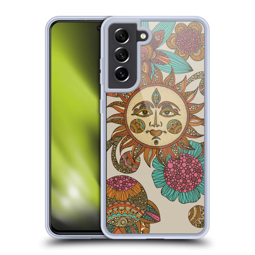 Valentina Symbols Illustration My Sunshine Soft Gel Case for Samsung Galaxy S21 FE 5G & MagSafe