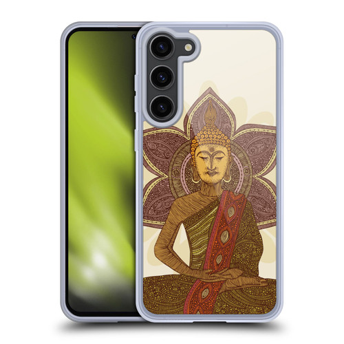 Valentina Symbols Illustration Sitting Buddha Soft Gel Case for Samsung Galaxy S23+ 5G & MagSafe