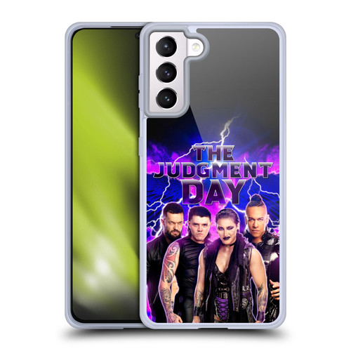 WWE The Judgment Day Finn, Damian, Rhea, Dominik Soft Gel Case for Samsung Galaxy S21+ 5G & MagSafe