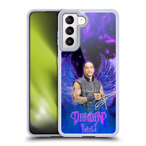 WWE Damian Priest Portrait Soft Gel Case for Samsung Galaxy S21 5G & MagSafe