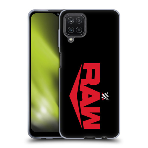 WWE TV Program Logo Raw Soft Gel Case for Samsung Galaxy A12 (2020)