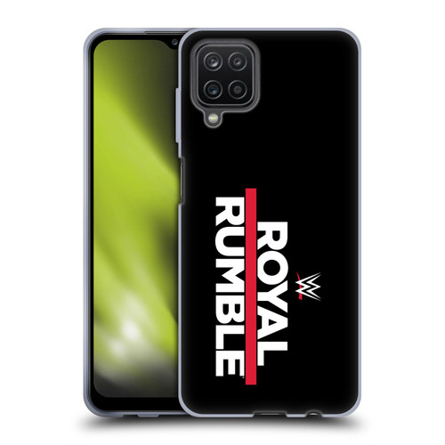 WWE TV Program Logo Royal Rumble Soft Gel Case for Samsung Galaxy A12 (2020)