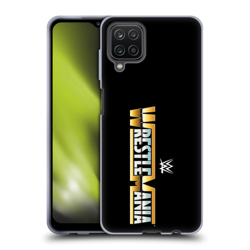 WWE TV Program Logo Wrestlemania Soft Gel Case for Samsung Galaxy A12 (2020)