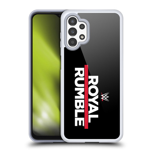 WWE TV Program Logo Royal Rumble Soft Gel Case for Samsung Galaxy A13 (2022)
