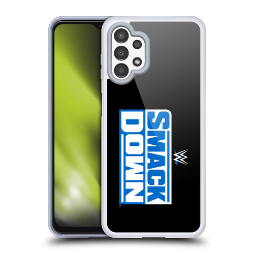 WWE TV Program Logo Smack Down Soft Gel Case for Samsung Galaxy A13 (2022)
