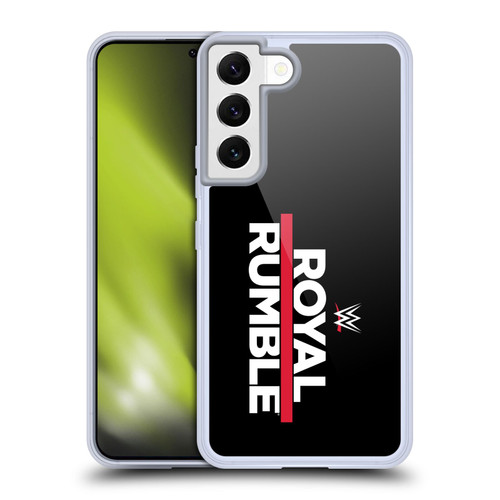 WWE TV Program Logo Royal Rumble Soft Gel Case for Samsung Galaxy S22 5G & MagSafe
