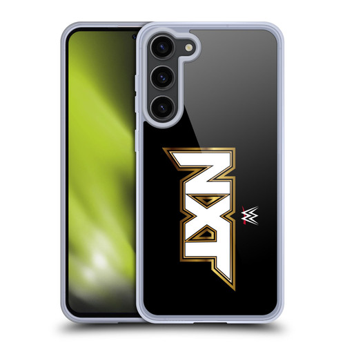 WWE TV Program Logo NXT Soft Gel Case for Samsung Galaxy S23+ 5G & MagSafe