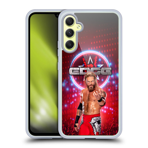 WWE Edge Portrait Soft Gel Case for Samsung Galaxy A34 5G