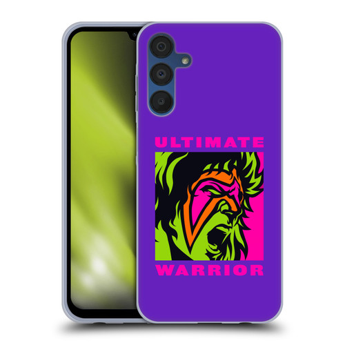 WWE The Ultimate Warrior Illustrated Soft Gel Case for Samsung Galaxy A15 & MagSafe