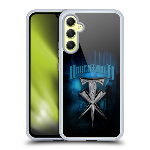WWE The Undertaker Stone Cross Soft Gel Case for Samsung Galaxy A34 5G