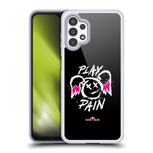 WWE Alexa Bliss Graphics Play Pain Smiley Soft Gel Case for Samsung Galaxy A13 (2022)