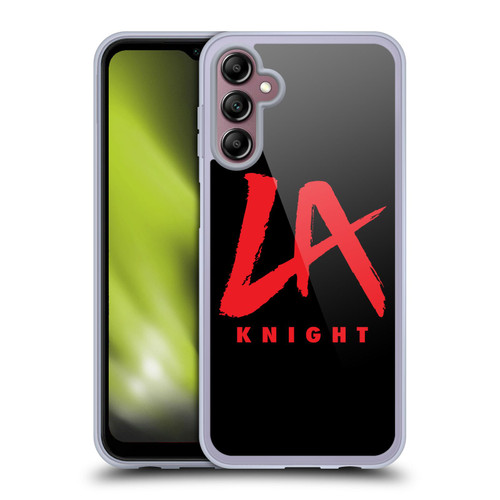 WWE LA Knight Logo Soft Gel Case for Samsung Galaxy A14 5G