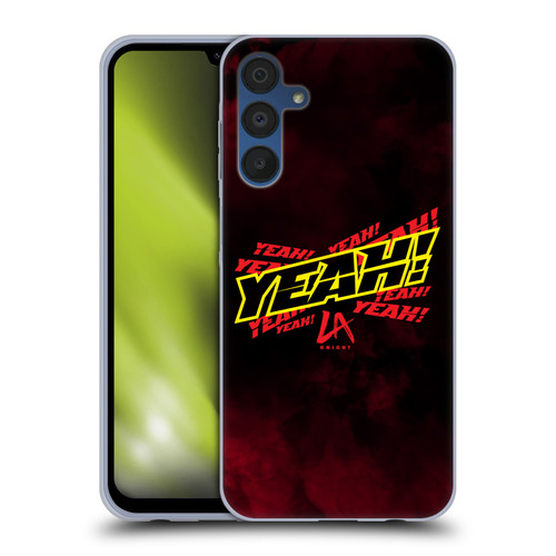 WWE LA Knight Yeah! Soft Gel Case for Samsung Galaxy A15 & MagSafe