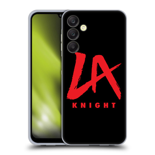 WWE LA Knight Logo Soft Gel Case for Samsung Galaxy A25 5G