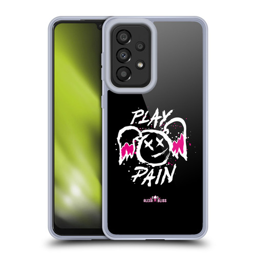 WWE Alexa Bliss Graphics Play Pain Smiley Soft Gel Case for Samsung Galaxy A33 5G (2022)