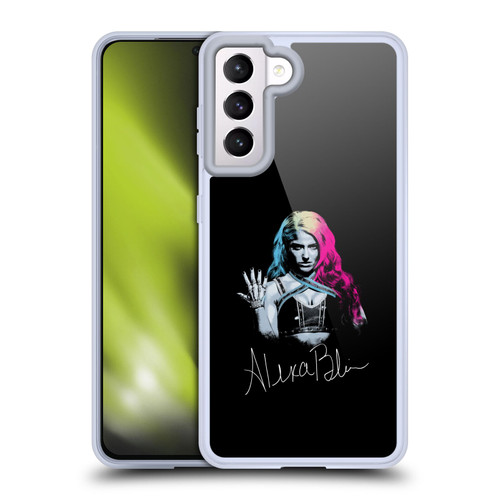 WWE Alexa Bliss Photo And Signature Soft Gel Case for Samsung Galaxy S21 5G & MagSafe
