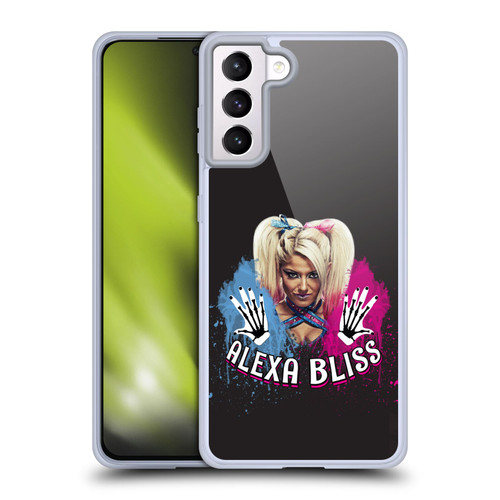 WWE Alexa Bliss Splatt Soft Gel Case for Samsung Galaxy S21+ 5G & MagSafe