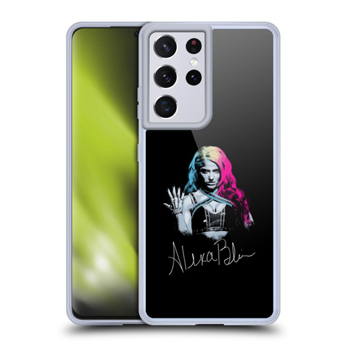 WWE Alexa Bliss Photo And Signature Soft Gel Case for Samsung Galaxy S21 Ultra 5G & MagSafe