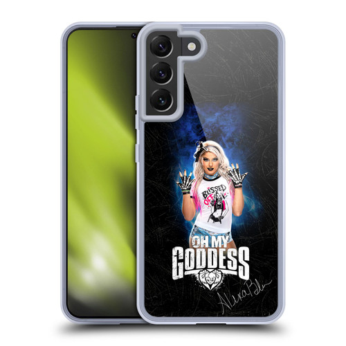 WWE Alexa Bliss Goddess LED Image Soft Gel Case for Samsung Galaxy S22+ 5G & MagSafe
