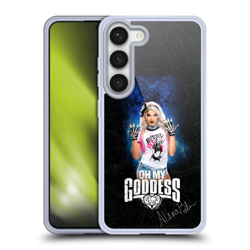 WWE Alexa Bliss Goddess LED Image Soft Gel Case for Samsung Galaxy S23 5G & MagSafe