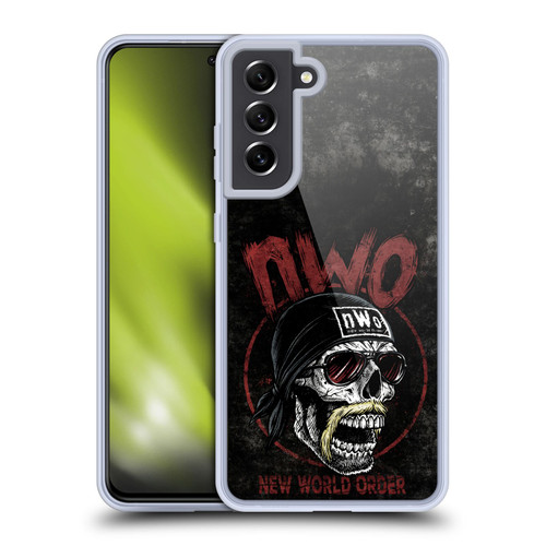 WWE NWO Skull Soft Gel Case for Samsung Galaxy S21 FE 5G & MagSafe
