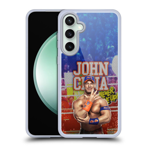 WWE 2017 John Cena LED Image Soft Gel Case for Samsung Galaxy S23 FE 5G & MagSafe