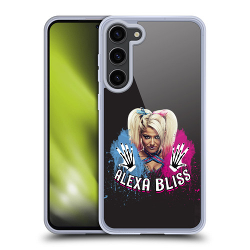 WWE Alexa Bliss Splatt Soft Gel Case for Samsung Galaxy S23+ 5G & MagSafe