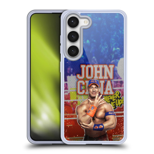 WWE 2017 John Cena LED Image Soft Gel Case for Samsung Galaxy S23 5G & MagSafe