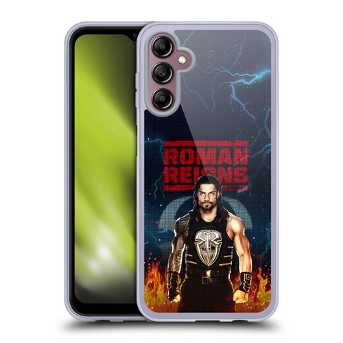 WWE 2017 Roman Reigns LED Image Soft Gel Case for Samsung Galaxy A14 5G