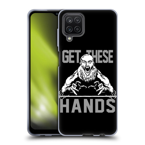 WWE Superstars 9 Braun Strowman Get These Hands Soft Gel Case for Samsung Galaxy A12 (2020)