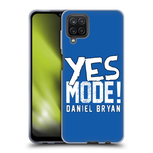 WWE Superstars 9 Daniel Bryan Yes Mode Soft Gel Case for Samsung Galaxy A12 (2020)