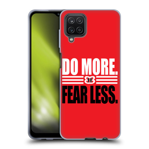 WWE Superstars 9 Nikki Bella Do More Fear Less Soft Gel Case for Samsung Galaxy A12 (2020)