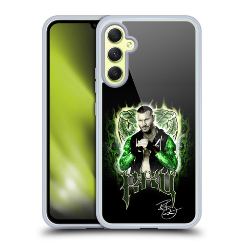 WWE Randy Orton RKO Image Soft Gel Case for Samsung Galaxy A34 5G