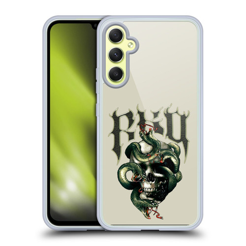 WWE Randy Orton Skull Vipers Soft Gel Case for Samsung Galaxy A34 5G