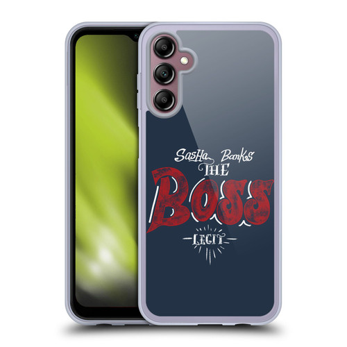 WWE Superstars 9 Sasha Banks The Boss Soft Gel Case for Samsung Galaxy A14 5G