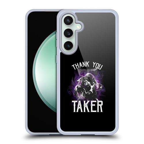 WWE 2017/18 Superstars Undertaker Thank You Soft Gel Case for Samsung Galaxy S23 FE 5G & MagSafe