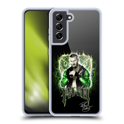 WWE Randy Orton RKO Image Soft Gel Case for Samsung Galaxy S21 FE 5G & MagSafe