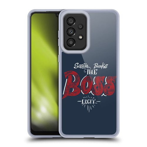 WWE Superstars 9 Sasha Banks The Boss Soft Gel Case for Samsung Galaxy A33 5G (2022)