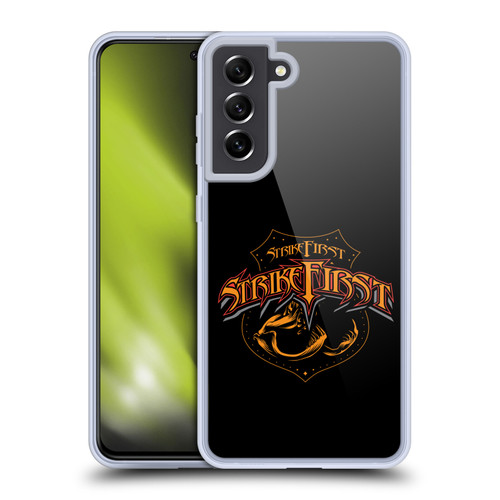 WWE Randy Orton Strike First 2 Soft Gel Case for Samsung Galaxy S21 FE 5G & MagSafe
