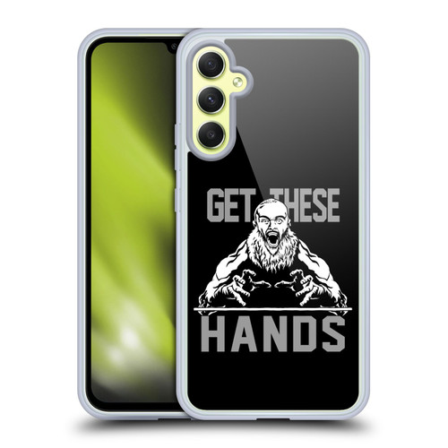 WWE Superstars 9 Braun Strowman Get These Hands Soft Gel Case for Samsung Galaxy A34 5G