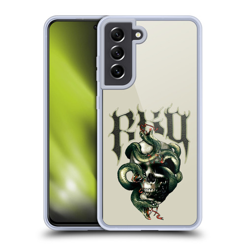 WWE Randy Orton Skull Vipers Soft Gel Case for Samsung Galaxy S21 FE 5G & MagSafe