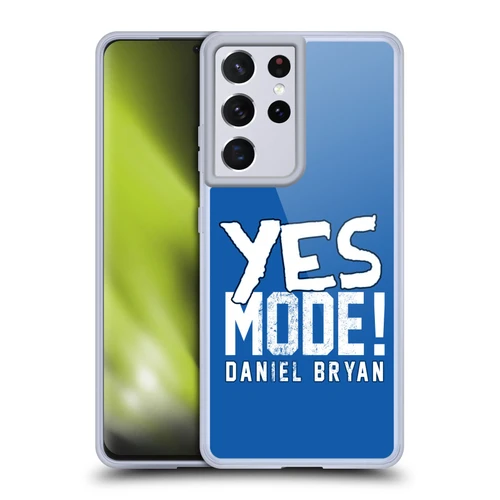 WWE Superstars 9 Daniel Bryan Yes Mode Soft Gel Case for Samsung Galaxy S21 Ultra 5G & MagSafe