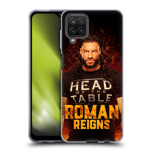 WWE R. Reigns Graphics Roman Reigns 1 Soft Gel Case for Samsung Galaxy A12 (2020)